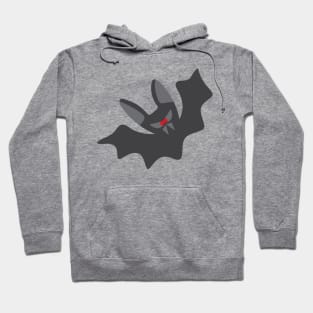 SCARY CUTE FUNNY VAMPIRE BAT Halloween Fangs - UnBlink Studio by Jackie Tahara Hoodie